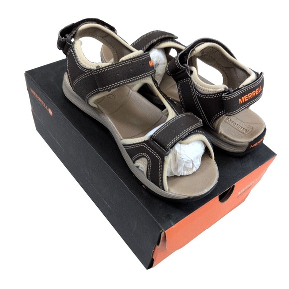 Merrell Other - Merrell Panther Kids MC55667 Sandals Boy's Brown - Size 7 - New